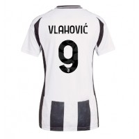 Juventus Dusan Vlahovic #9 Domáci Ženy futbalový dres 2024-25 Krátky Rukáv